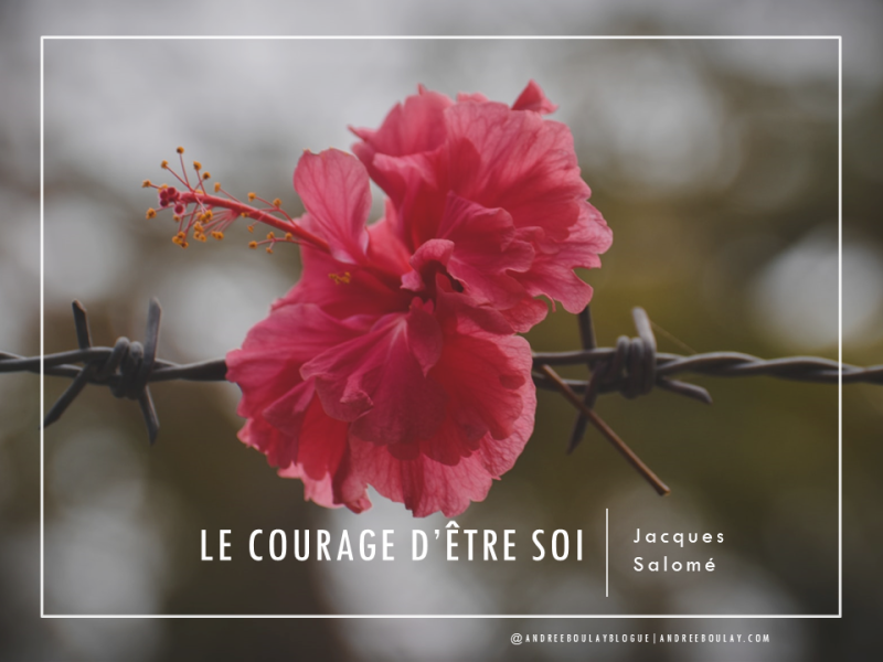 Jacques SALOMÉ: Le courage d’être soi.